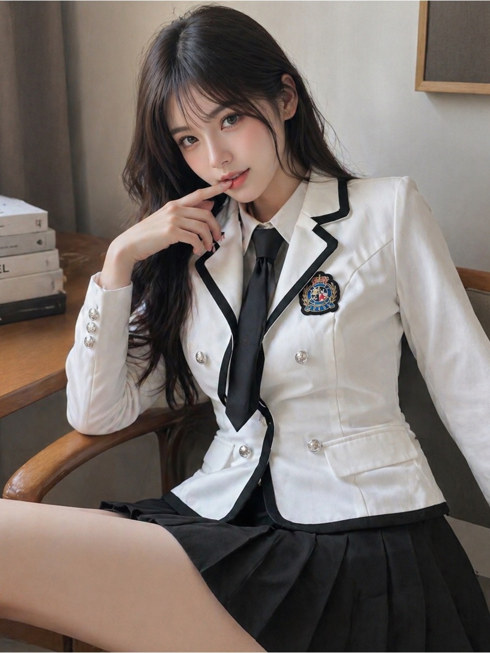 Womens British Style Japan School Uniform Sets Cosplay Costume Anime Girl